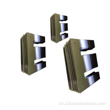 변압기 코어/EI 28/EI 코어 라미네이션을위한 검은 시트 실리콘 스틸 EI 라미네이션 플레이트